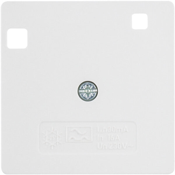 Hager/Berk Zentralstück pws/matt/samt f.FI-Schutzschalter 14961909